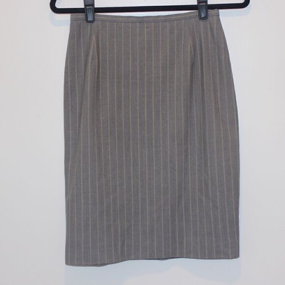 Escada Wool Silk Blend  Mini Skirt Women Size 36/ 6 - Picture 4 of 15